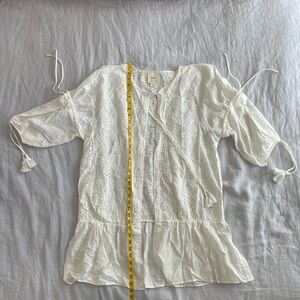 Anthropology Mauve Swim Suit Cover Up